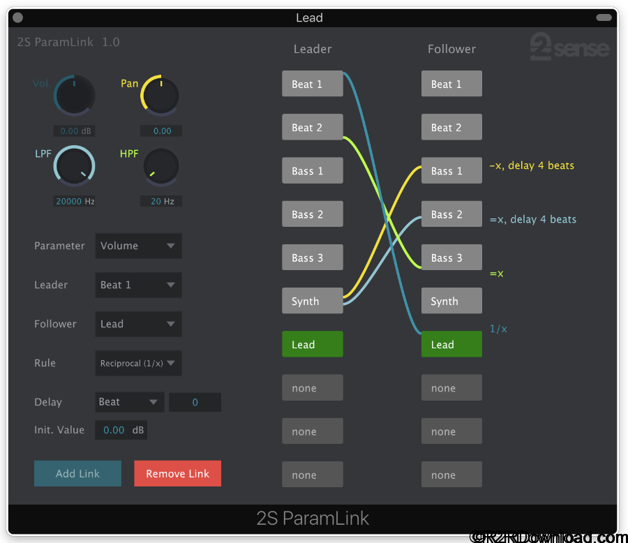 2nd Sense Audio ParamLink Free Download [WIN-OSX]