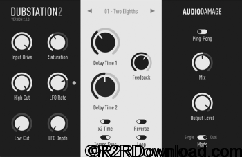 Audio Damage AD036 Dubstation 2 v2.0 Free Download