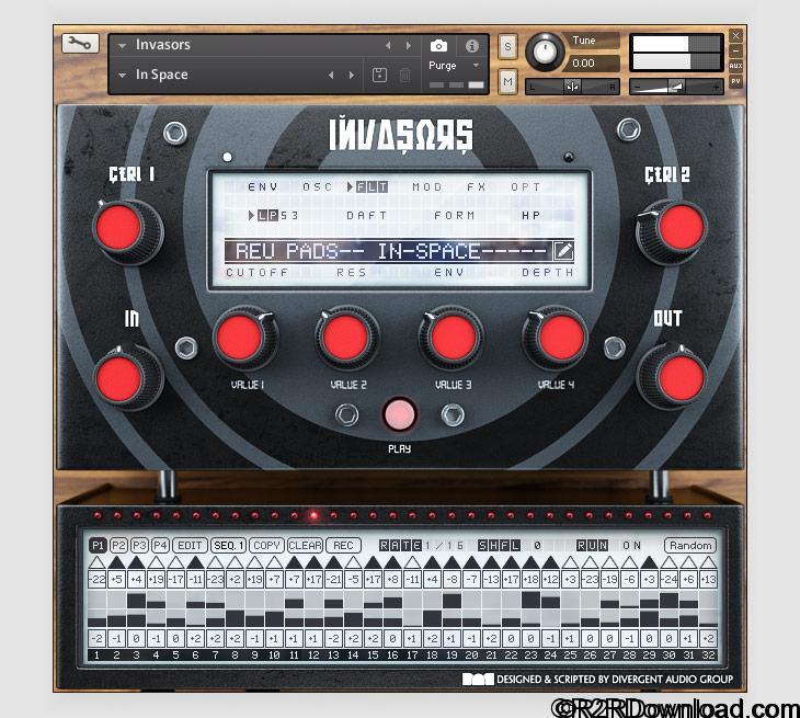 Divergent Audio Group Invasors KONTAKT