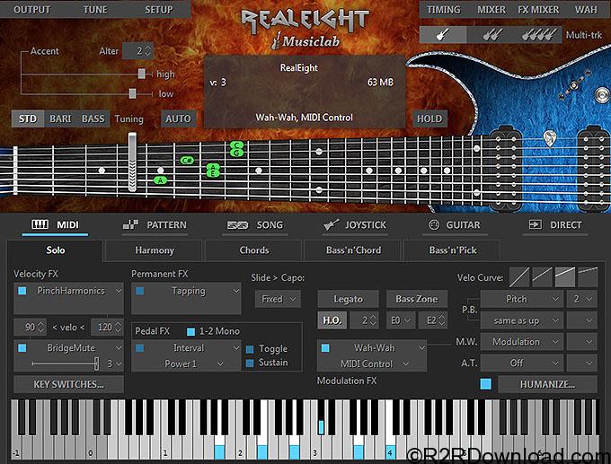 MusicLab RealEight 6 v6.1.0.7549 Incl Patched and Keygen-R2R