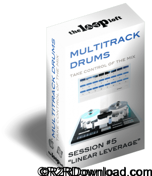 The Loop Loft Linear Leverage Multitrack Drums Session 5 WAV