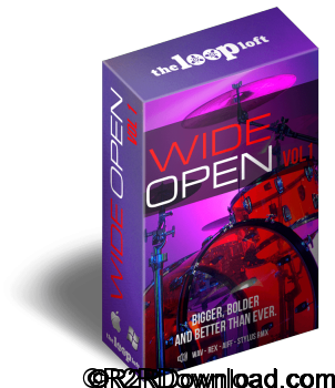 The Loop Loft Wide Open Drums Vol 1 MULTiFORMAT