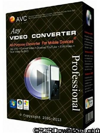 Any Video Converter Professional 6.1.6 Free Download