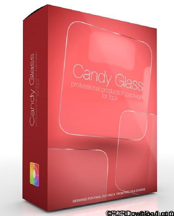 Candy Glass Professional Theme for Final Cut Pro X (Mac OS X)