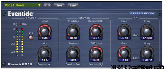 Eventide 2016 Stereo Room Free Download