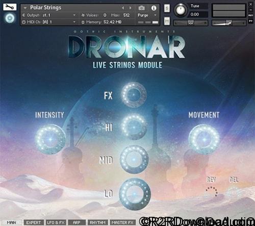 Gothic Instruments DRONAR Live Strings KONTAKT