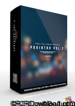 Pixel Film Studios ProIntro Volume 2 for Final Cut Pro X (Mac O SX)