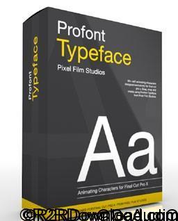 ProFont Typeface Plugin for Final Cut Pro X (Mac OS X)