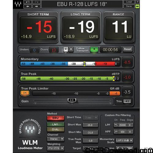 Waves WLM Plus Loudness Meter Free Download (Mac OS X)