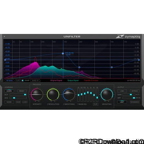 Zynaptiq UNFILTER Free Download (WIN-OSX)