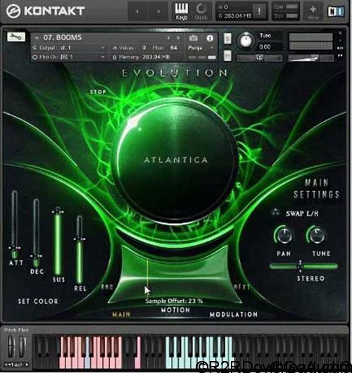 KeepForest Evolution Atlantica WAV KONTAKT