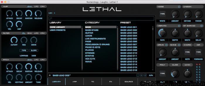 Lethal Audio Lethal Core Library Free Download (WIN-OSX)