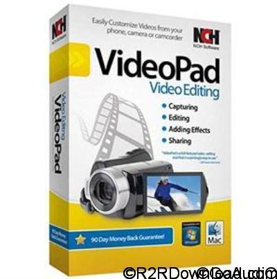 NCH VideoPad Pro 5.10 Free Download (Mac OS X)