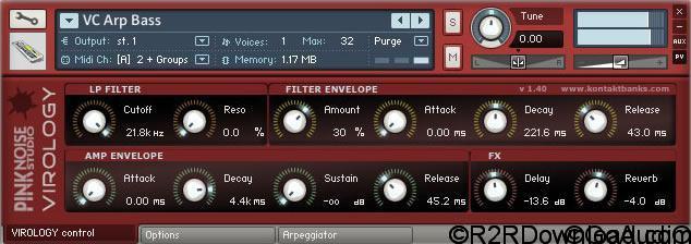 PinkNoise Studio Virology Synth Library KONTAKT