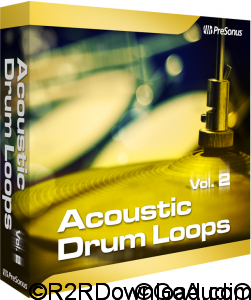 PreSonus Acoustic Drum Loops Vol.2 for StudioOne