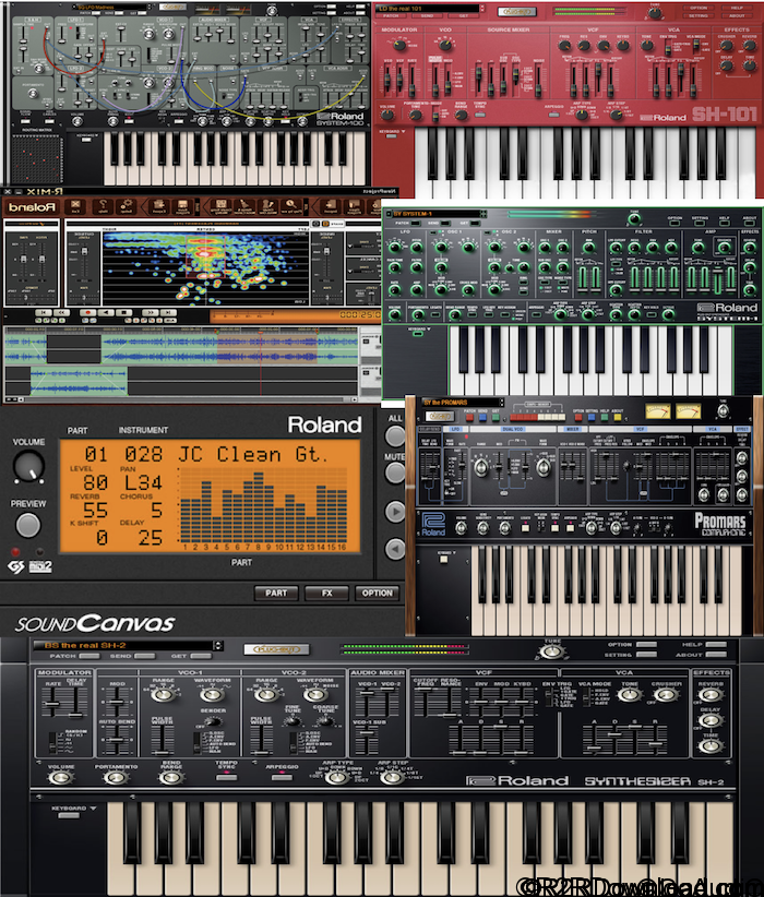 Roland Plug-in Pack 2017 Free Download