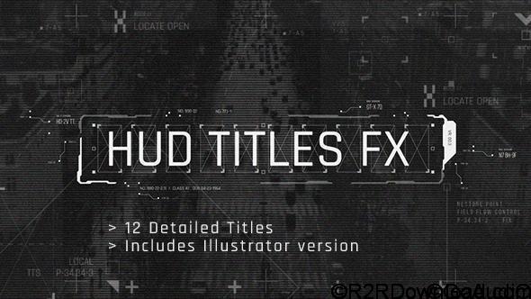 VIDEOHIVE HUD TITLES FX