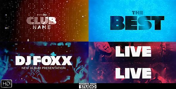 Videohive Favorite Music Typography Free Download