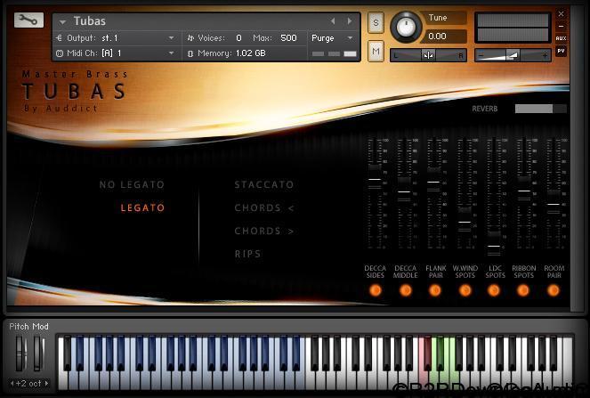 Auddict Master Brass Tubas v1.1 KONTAKT