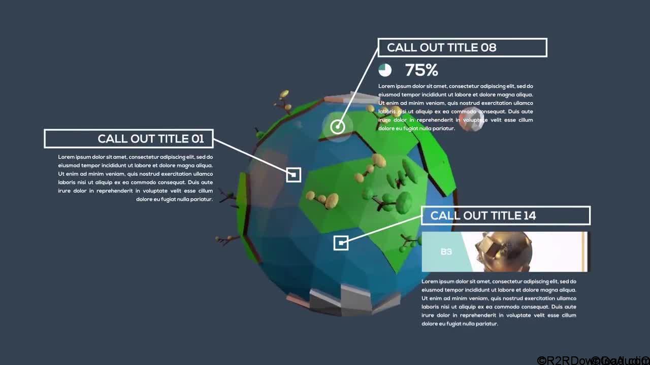 INFORGRAPHIC CALLOUT TITLES AFTER EFFECTS TEMPLATE (MOTION ARRAY) Free Download