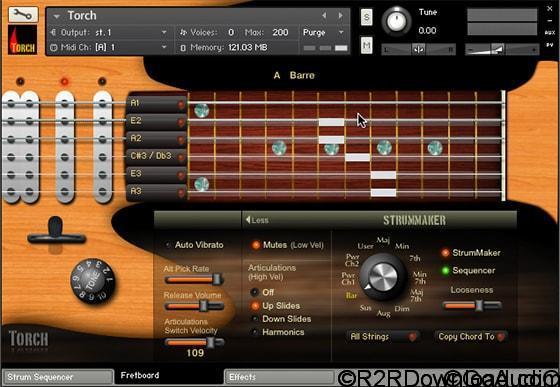 Indiginus Torch Electric Guitar KONTAKT