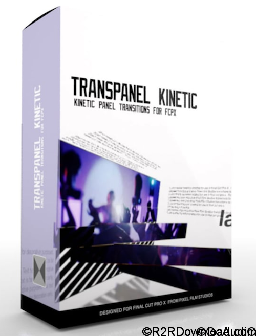 Kinetic Panel Transitions For FCPX TransPanel Kinetic Free Download