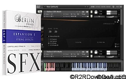 Orchestral Tools Berlin Strings EXP E SFX String Effects v1.1 KONTAKT