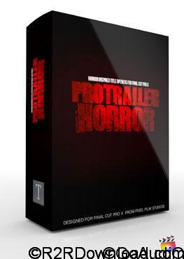 Pixel Film Studios ProTrailer Horror for Final Cut Pro X Free Download