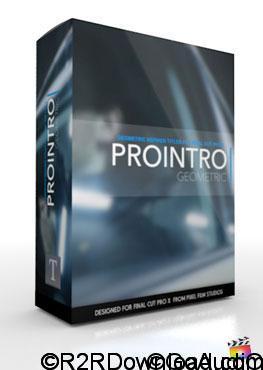 ProIntro Geometric Introduction Titles for Final Cut Pro X Free Download