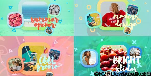 VIDEOHIVE BRIGHT SUMMER SLIDESHOW FREE DOWNLOAD