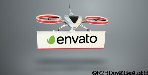 VIDEOHIVE DRONE LOGO FREE DOWNLOAD