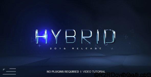 VIDEOHIVE HYBRID LOGO REVEAL Free Download