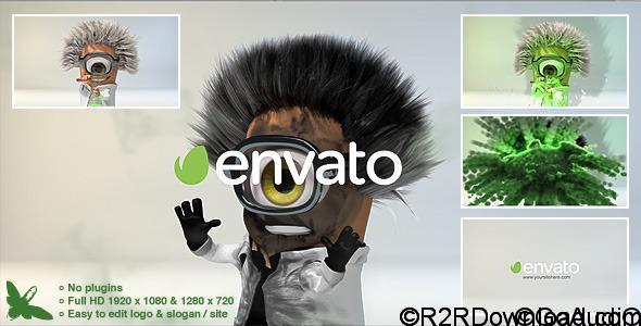 VIDEOHIVE MAD SCIENTIST LOGO FREE DOWNLOAD