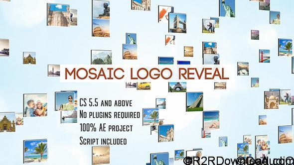 VIDEOHIVE MOSAIC LOGO REVEAL Free Download