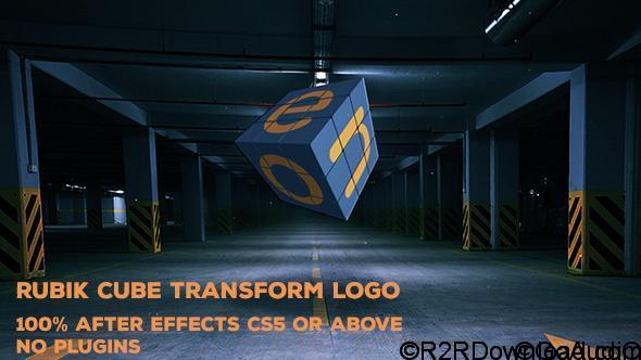 VIDEOHIVE RUBIK CUBE TRANSFORM LOGO Free Download