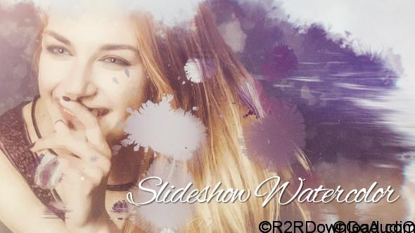 VIDEOHIVE SLIDESHOW WATERCOLOR 20230822 FREE DOWNLOAD