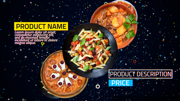 VideoHive 4K Restaurant Product Promo Free Download