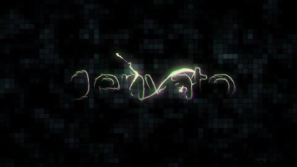 VideoHive Electro Glitch Logo Free Download