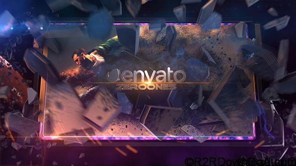 VideoHive Exploding image reveal Free Download