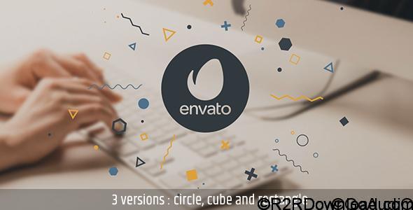 VideoHive Logo Reveal with Geometric Particles V2 Free Download