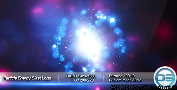 VideoHive Particle Energy Blast Logo Reveal Free Download