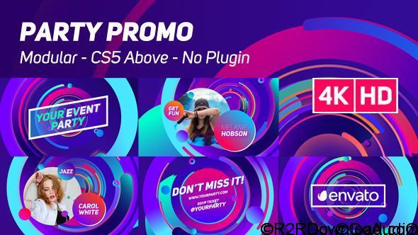 VideoHive Party Promo Free Download