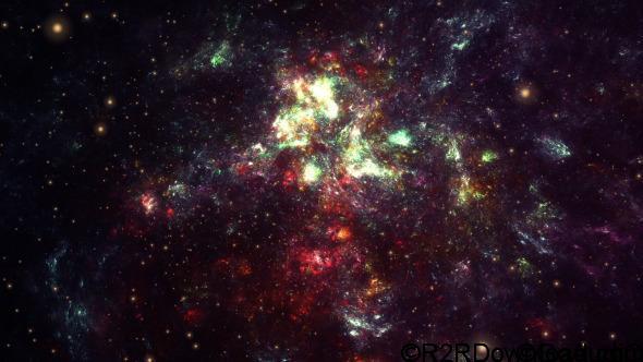 VideoHive Space Nebula Multicolor 2 Free Download (Motion Graphics)