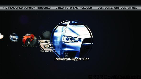 VideoHive Sport Car Slideshow Free Download