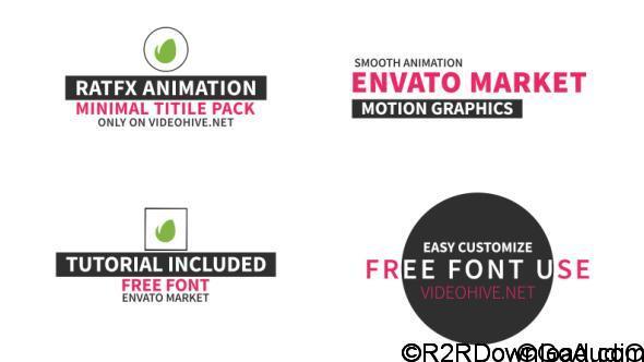 Videohive 40 Title Pack Free Download