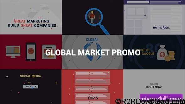 Videohive Global Market Promo Free Download