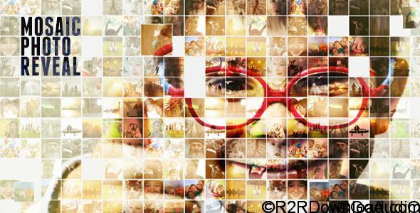 Videohive Mosaic Photo Reveal Free Download