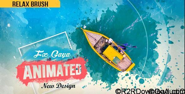 Videohive Relax Brush Slideshow Free Download