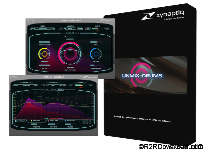 Zynaptiq UNMIX DRUMS Free Download