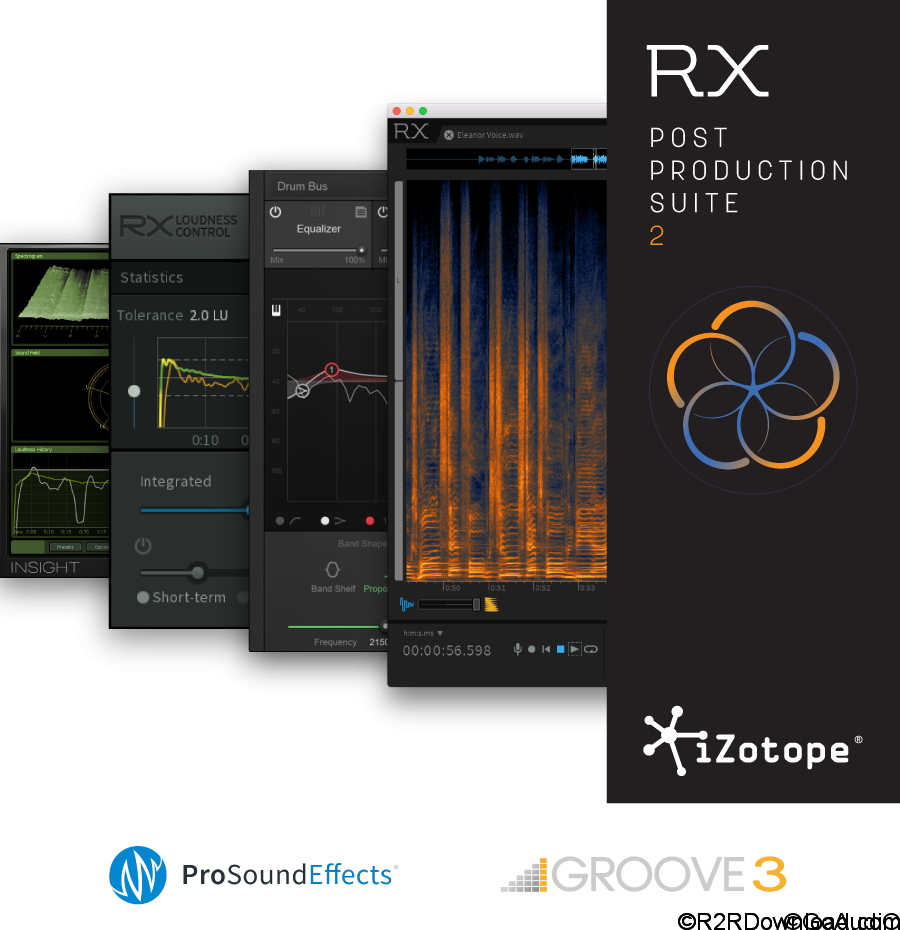 iZotope RX Post Production Suite 2 Free Download (WIN-OSX)